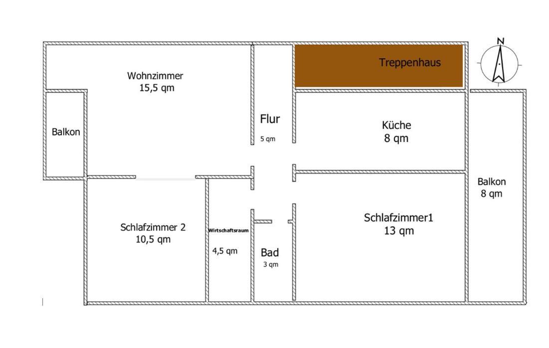 Fewo1846 - Parkblick - Komfortable Wohnung Mit 2 Schlafzimmern Und 2 Balkonen เฟลนส์บวร์ก ภายนอก รูปภาพ